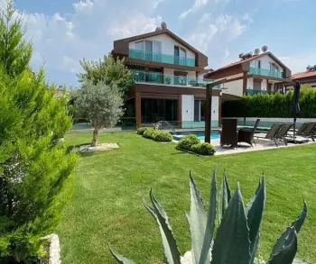 Resale fully furnished Hisaronu villa with pool